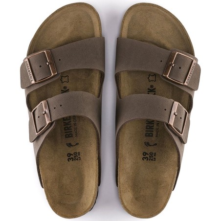 BIRKENSTOCK - Sandelholz Arizona Birko-Flor® Nubuk