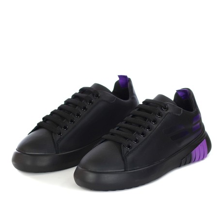 EMPORIO ARMANI - Turnschuhe mit degradiertem Logo