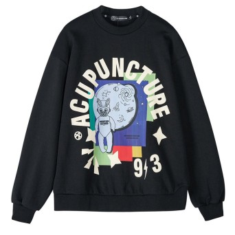 ACUPUNCTURE - Alien Baby Sweatshirt mit Rundhalsausschnitt