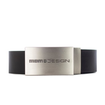 MOMO DESIGN - Cinturón de piel reversible con logotipo
