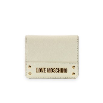 LOVE MOSCHINO - Portefeuille avec logo et clous