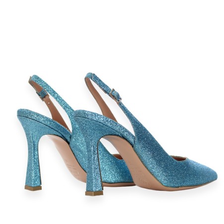 G.P. BOLOGNA - Slingback aus Glitzer