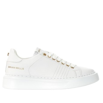 BRIAN MILLS - Sneakers with logo and studs