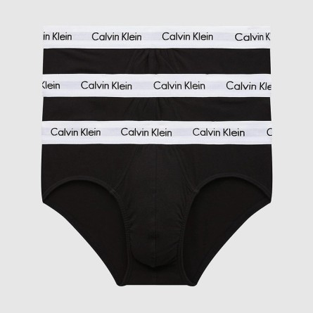 CALVIN KLEIN UNDERWEAR - Slip à trois poches avec logo