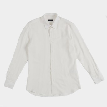 OUT/FIT - Viscose and linen shirt