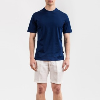 FEFE' GLAMOUR - Baumwoll-T-Shirt mit Lisle-Faden