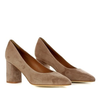 AEREA - Suede leather pumps 2