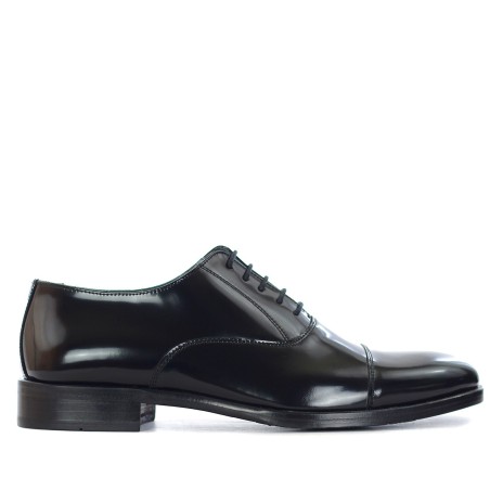 CRISTIANO GUALTIERI - French lace-up in abrasive leather