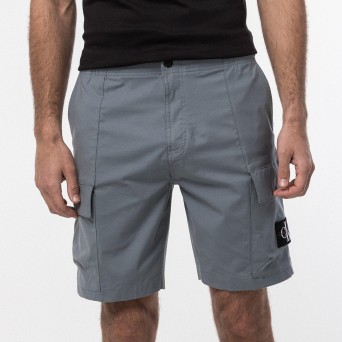 CALVIN KLEIN - Cargo shorts with logo