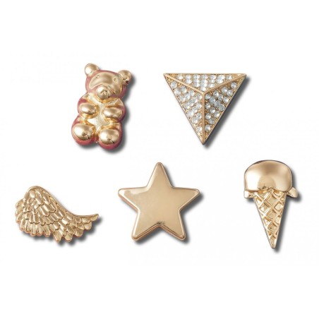 CROCS - Charm Jibbitz™ GOLD ICONS