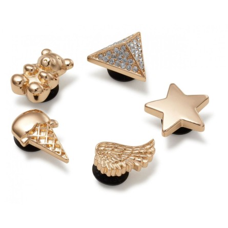 CROCS - Charm Jibbitz™ GOLD ICONS CROCS - Charm Jibbitz™ GOLD ICONS