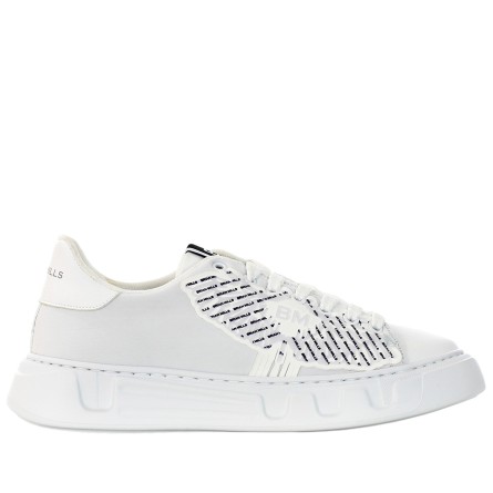 BRIAN MILLS - Baskets en tissu avec patch logo