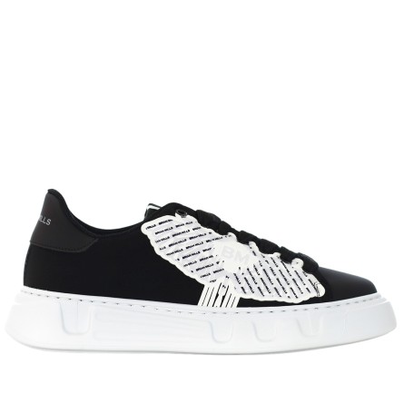BRIAN MILLS - Baskets en tissu avec patch logo