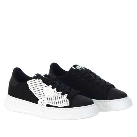 BRIAN MILLS - Sneakers in tessuto con patch logo