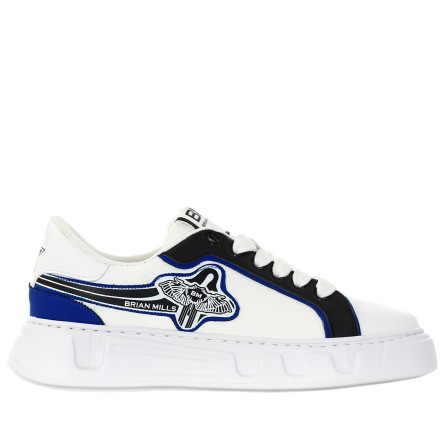 BRIAN MILLS - Baskets en toile avec logo