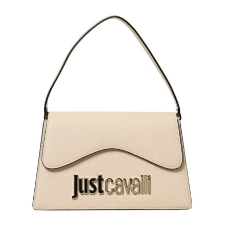 JUST CAVALLI - Handtasche mit Metall-Logo