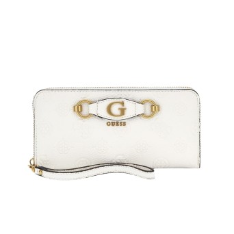 GUESS - Portefeuille Izzy Peony 4G Logo