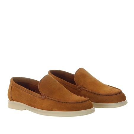 LORIS LORENZO - Loafer suede leather