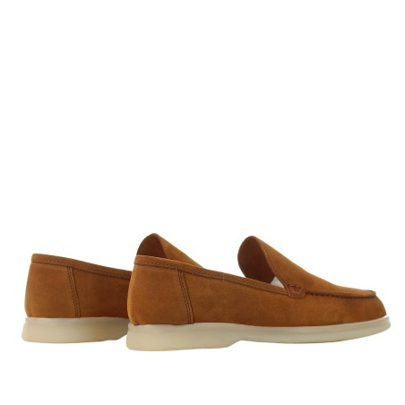 LORIS LORENZO - Loafer suede leather