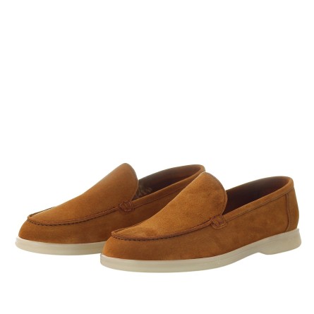 LORIS LORENZO - Loafer suede leather