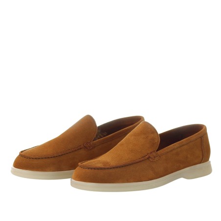 LORIS LORENZO - Loafer suede leather