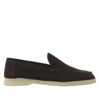 LORIS LORENZO - Loafer suede leather