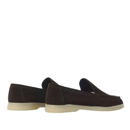 LORIS LORENZO - Loafer suede leather