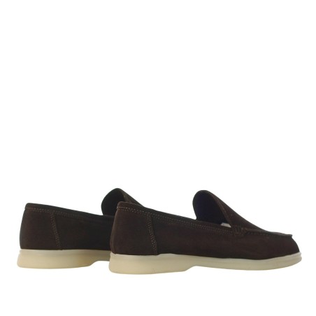 LORIS LORENZO - Loafer suede leather