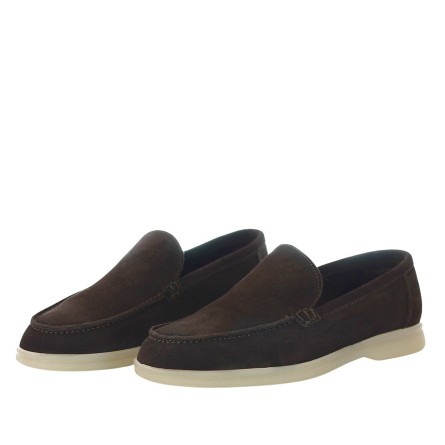 LORIS LORENZO - Loafer suede leather