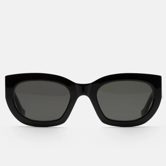 RETROSUPERFUTURE - Alva Black Sunglasses