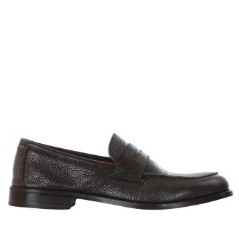 MARECHIARO 1962 - Loafer tumbled leather with strap