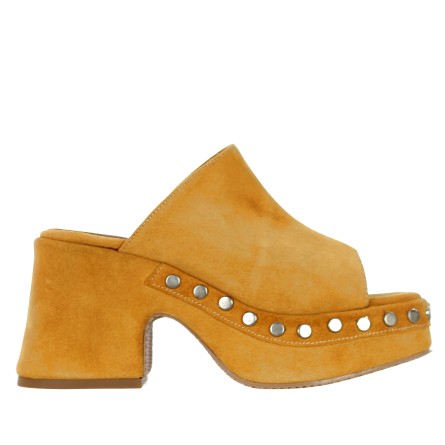 SHADDY - Sandal suede with studs