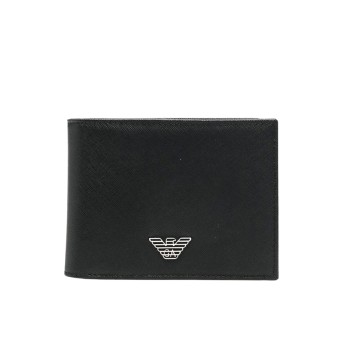 EMPORIO ARMANI - Brieftasche mit Monogramm und Logo