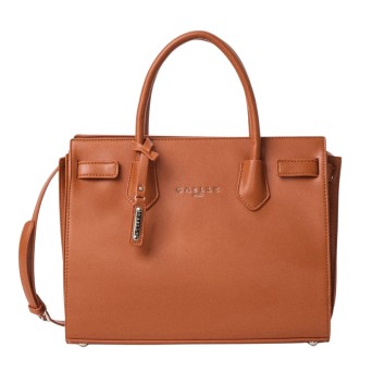 GAELLE PARIS - Saffiano faux leather tote bag with...