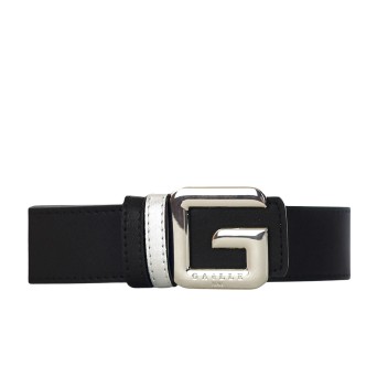 GAELLE PARIS - Reversible belt with monogram buckle