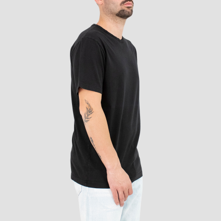 GRIFONI - T-shirt basique en coton avec mini logo