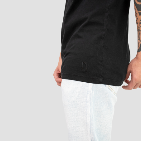 GRIFONI - T-shirt basique en coton avec mini logo