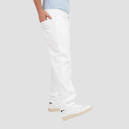 GRIFONI - Jeans avec patch logo GRIFONI - Jeans avec patch logo