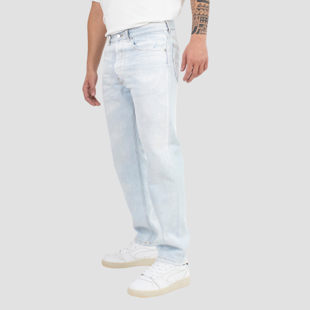 GRIFONI - Jeans with logo patch