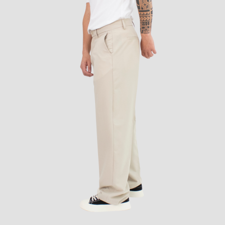 GRANATA SARTORIA - Pantalone Wide Fit