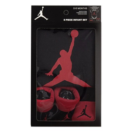 JORDAN - Conjunto de tres piezas para bebé con estampado Jumpman