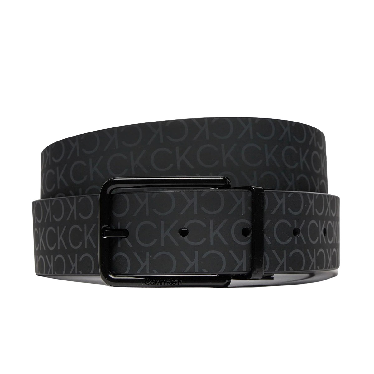 CALVIN KLEIN Reversible leather belt with logo K50K511348 0GL NERO
