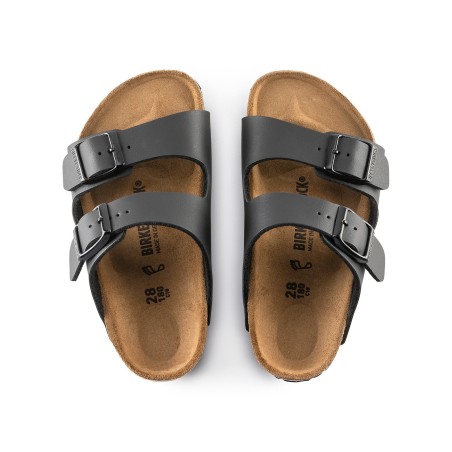 BIRKENSTOCK - Sandalwood Arizona Kids Birko-Flor® Nubuck
