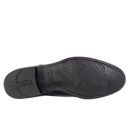 CRISTIANO GUALTIERI - Lacquered leather derby lace-up CRISTIANO GUALTIERI - Lacquered leather derby lace-up