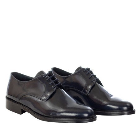 CRIVAL - Derby de cuero abrasivo con cordones