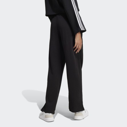 ADIDAS Pantalone in cotone con logo JI6526 NERO