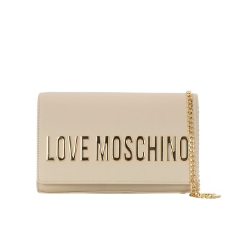 LOVE MOSCHINO - Clutch bag with lettering logo