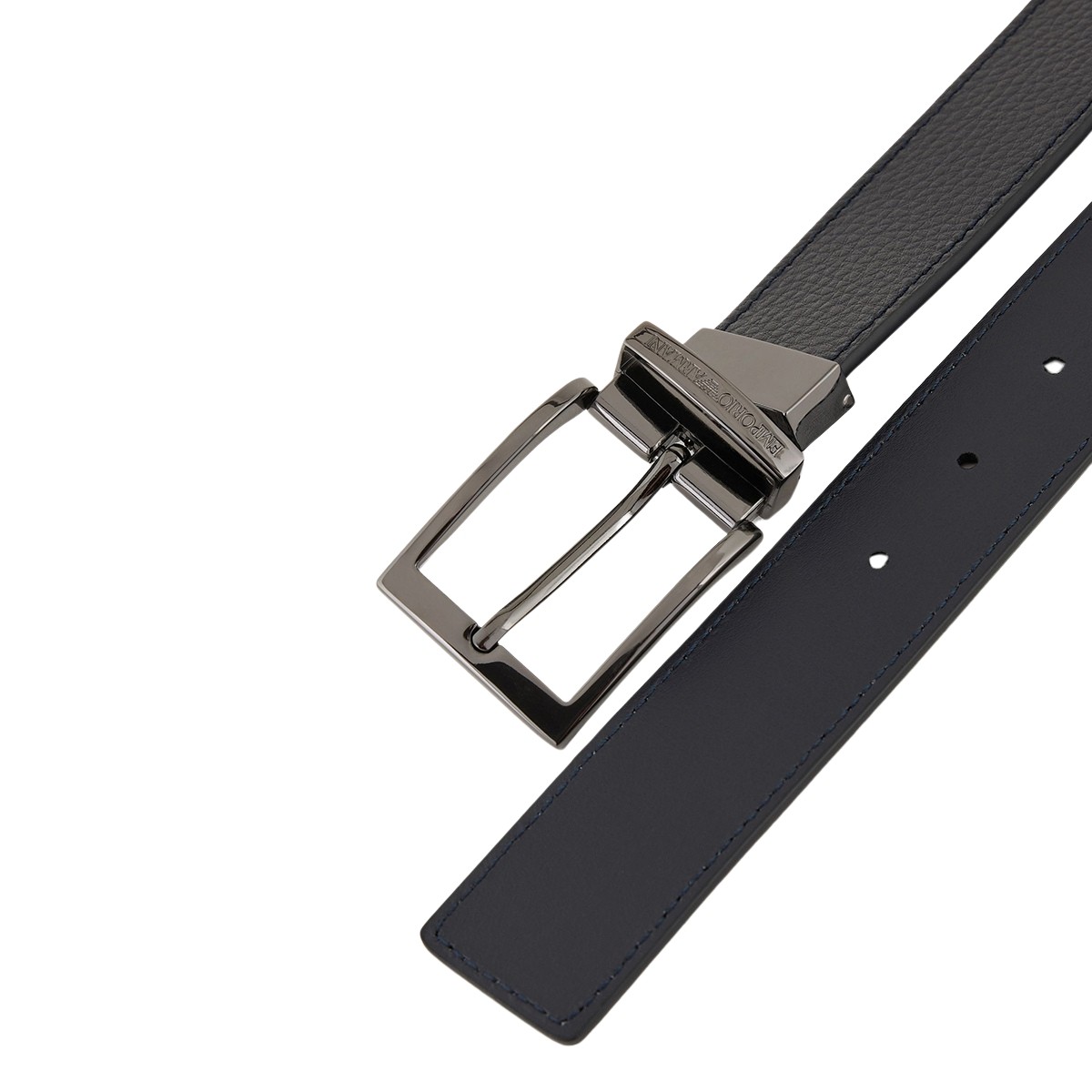 Emporio Armani belt Y4S195 leather Black NEW mens | eBay