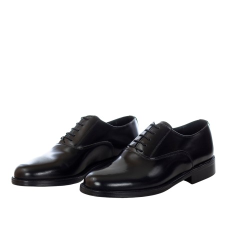 CRIVAL - French lace-up in abrasive leather