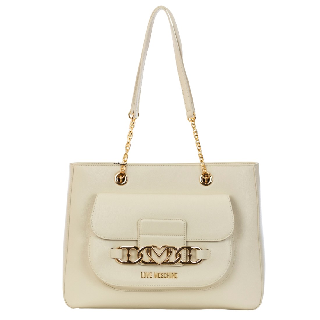 Gold moschino bag sale